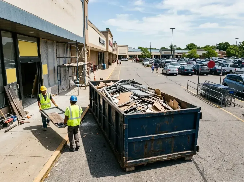 retail-store-renovation-debris-003 — frequently asked questions, Roll-off Dumpster Rentals in Pascagoula, MS